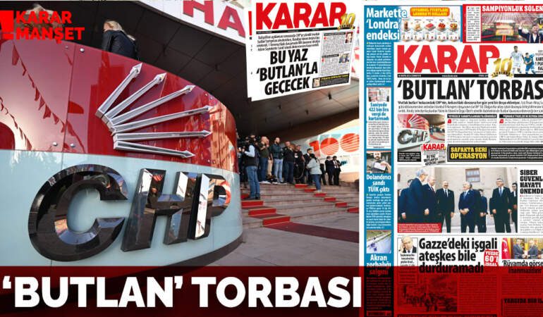 ‘Butlan’ torbası