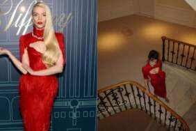Hande Erçel’in kırmızı elbiseli pozu 1 milyon beğeni aldı! Anya Taylor-Joy’la pişti detayı dikkat çekti