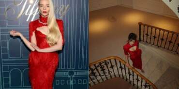 Hande Erçel’in kırmızı elbiseli pozu 1 milyon beğeni aldı! Anya Taylor-Joy’la pişti detayı dikkat çekti