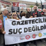 Ankara Adliyesi önünde Alican Uludağ’a destek çağrısı: “Gazetecilik suç değildir”