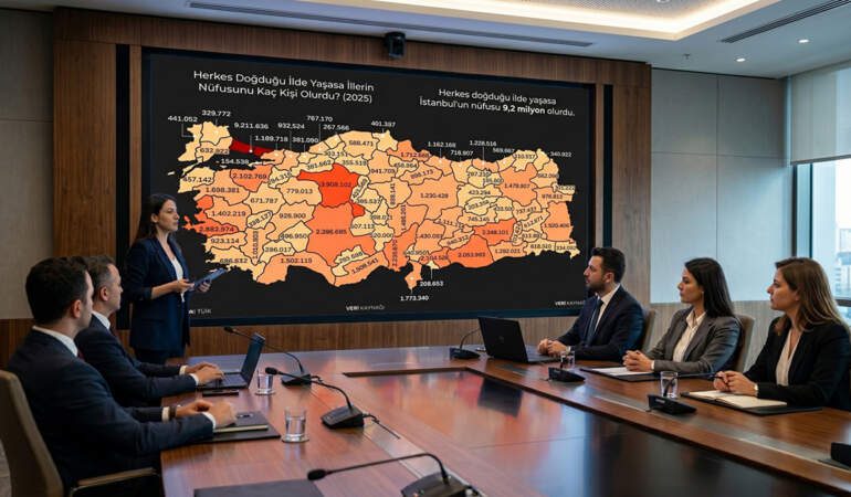 Herkes doğduğu ilde yaşasa illerin nüfusu kaç kişi olurdu? Herkes doğduğu ilde yaşasa İstanbul nüfusu kaç olurdu? TÜİK il il hesapladı