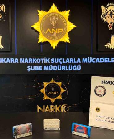 Kahramankazan’da 3 Kilo Kokain Ele Geçirildi
