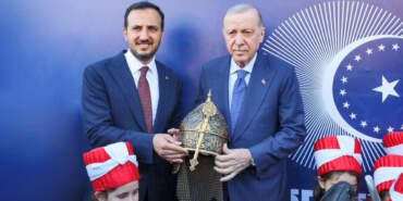 Cumhurbaşkanı Erdoğan’a Haliç’te Özel Hediye