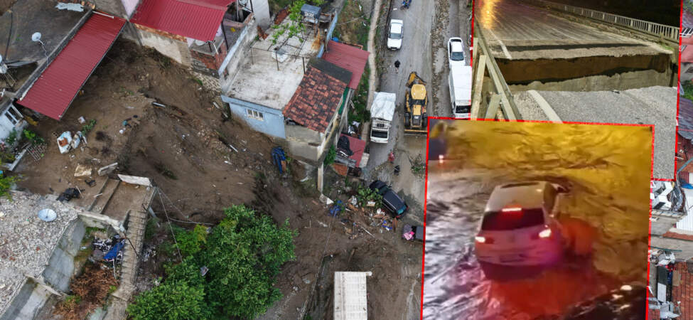 Hatay’da Gece Boyu Kabus! Asi Nehri Taştı, Yollar Kapandı, Ev ve Köprü Çöktü, Acı Haber Geldi