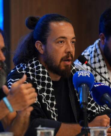 Küresel Sumud Filosu Aktivistleri Ankara’da Karşılandı