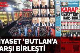 Siyaset ‘butlan’a karşı birleşti