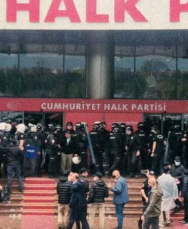 TİP’ten CHP Genel Merkezi’ne yönelik polis müdahalesine tepki: “Saray darbesine teslim olmayacağız”