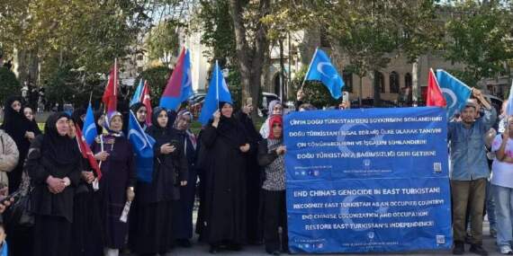 Uygurlar, Çin’in soykırımı 13. yılına girerken Doğu Türkistan bağımsızlığına destek talep ediyor