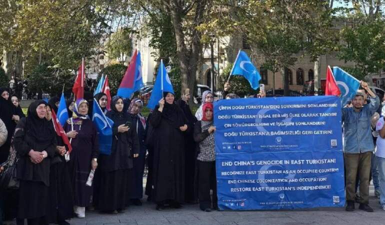 Uygurlar, Çin’in soykırımı 13. yılına girerken Doğu Türkistan bağımsızlığına destek talep ediyor