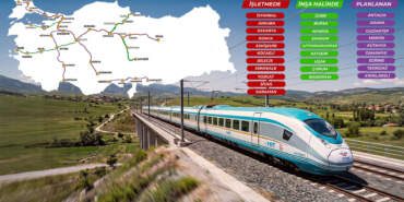 Hızlı tren hangi illerde var? YHT hatları nerelerden geçiyor? Hızlı tren nereye gidiyor? Türkiye YHT hatları haritası
