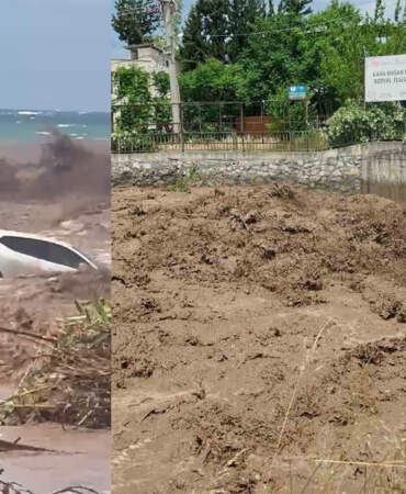 Hatay’ı sağanak vurdu! Evleri su bastı, dereler taştı