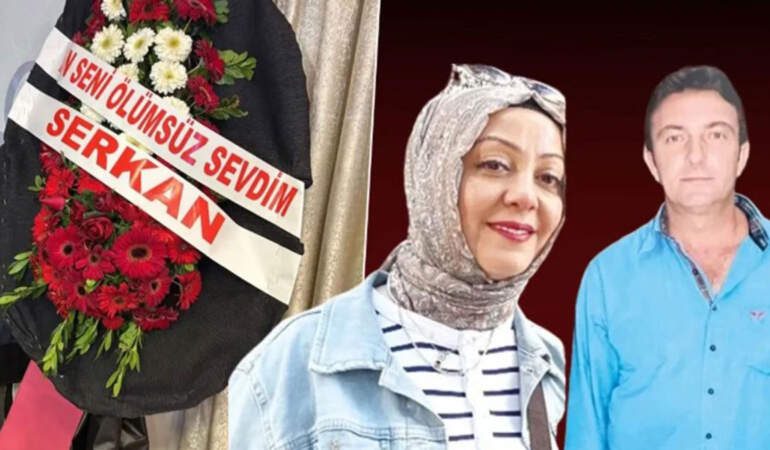 Cinayetten önce gönderdiği çelenk delil sayıldı: Otobüs durağında Gülten’i öldüren cani eşe ağır ceza talebi