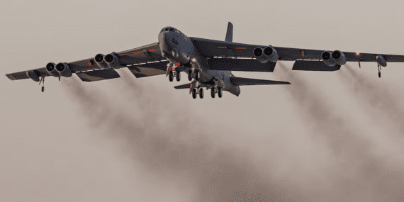 ABD’de Stratejik B-52 Uçağı Düştü: Nükleer Silah Taşıma Kapasitesi Bulunuyor