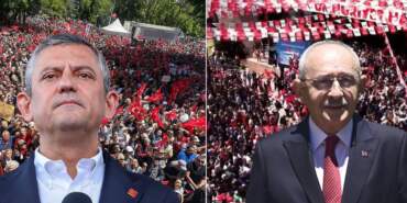 Ankara’da iki ayrı CHP mitingi! Katılım farkı dikkat çekti