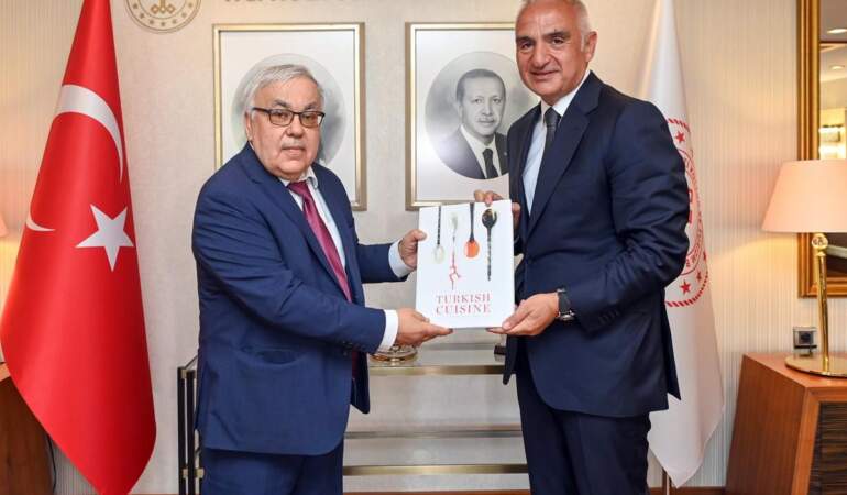 Bakan Ersoy, Rusya’nın yeni büyükelçisini ağırladı