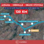 Ankara-Kırıkkale Otoyolu Projesi Hızla İlerliyor