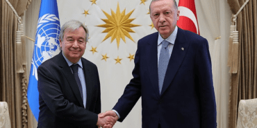 Cumhurbaşkanı Erdoğan, BM Genel Sekreteri Guterres’le Görüştü
