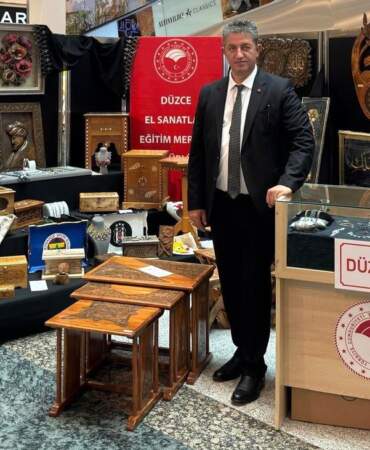 Düzce El Sanatları Eserleri Ankara’da Sergilendi