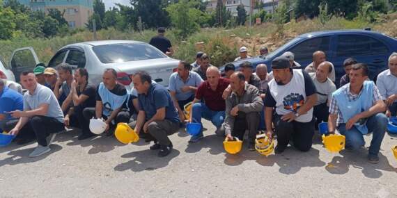 Haklarını alamayan maden işçileri yeniden Ankara yolunda