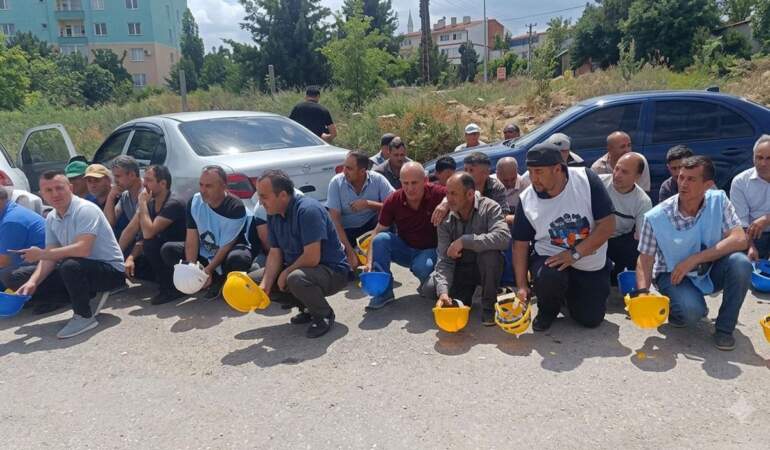 Haklarını alamayan maden işçileri yeniden Ankara yolunda
