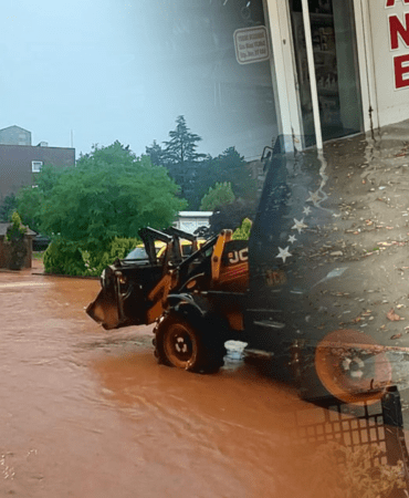 Kırşehir’de Sel Alarmı: Cadde ve İş Yerlerini Su Bastı