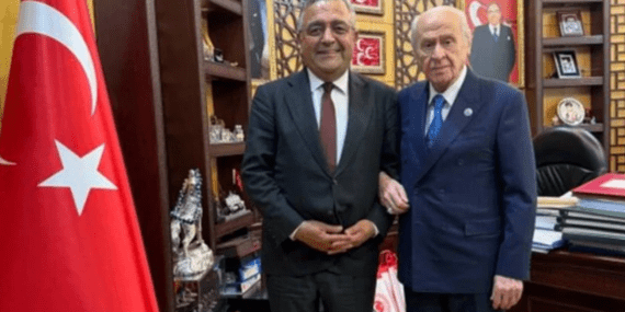 Sezgin Tanrıkulu’ndan Bahçeli’ye Ziyaret
