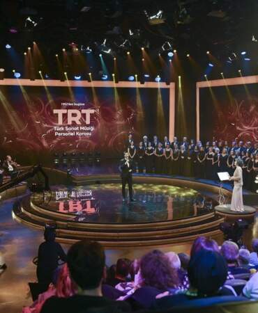 TRT Sanat Müziği Korosu Başkentte Konser Verdi