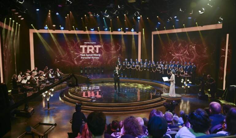 TRT Sanat Müziği Korosu Başkentte Konser Verdi