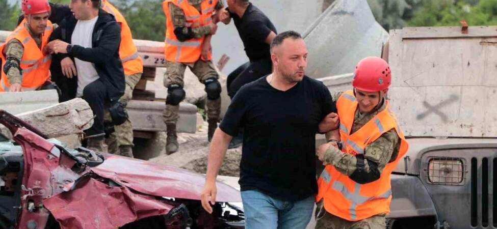 TSK’dan Ankara’da Kapsamlı İnsani Yardım Tatbikatı