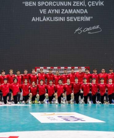 18 Yaş Altı Hentbol Takımı Hazırlık Kampında