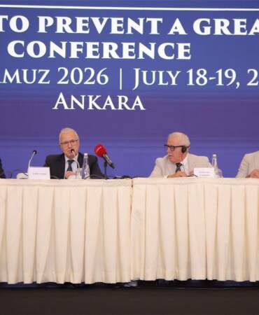 19 ülkeden siyasetçi ve aydınlar “Büyük savaşı önleyecek ittifak” için buluştu