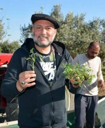 Klarnet ustası Hüsnü Şenlendirici çiftçiliğe yöneldi! Hasat için gün sayıyor
