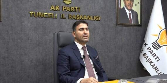 AK Parti Tunceli İl Başkanı Hakan Özer istifa etti