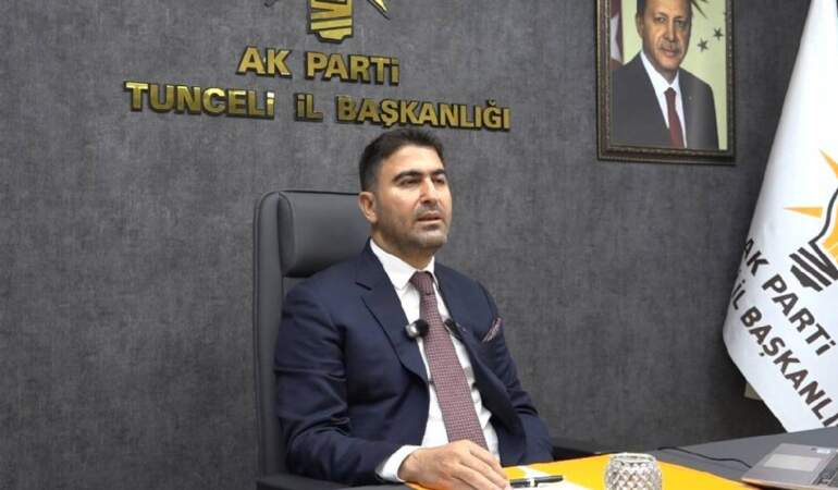AK Parti Tunceli İl Başkanı Hakan Özer istifa etti