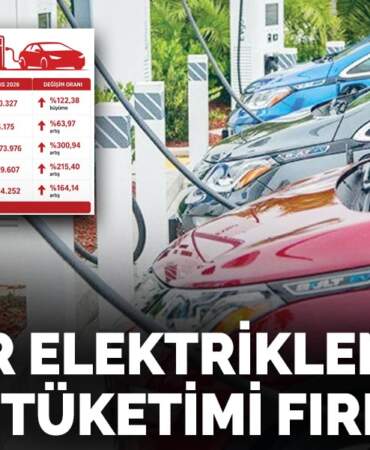 Yollar elektriklendi enerji tüketimi fırladı