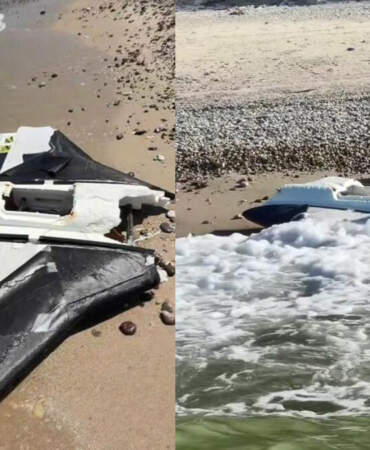 Karaburun sahilinde İHA parçası alarmı: Patlayıcı kontrollü imha edildi