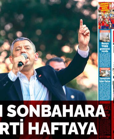 Butlan sonbahara yeni parti haftaya