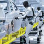 Otomotiv devinde insansı robot krizi grevi! Üretim yarı yarıya durdu