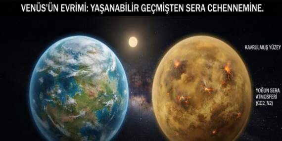 Dünya’nın ikizi aslında yaşanabilir bir dünya mıydı? Venüs’te sıvı su ve ılıman iklim milyarlarca yıl nasıl sır gibi saklandı?