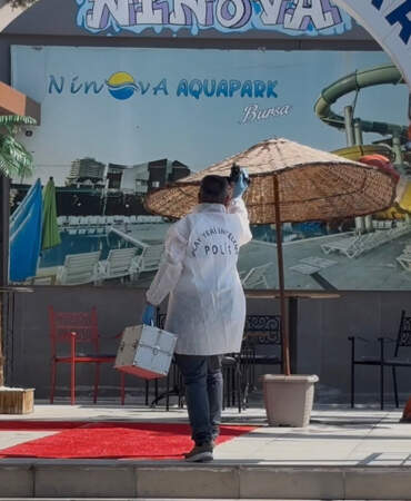 Aquaparkta feci olay: 16 yaşındaki görevli 10 metreden düştü