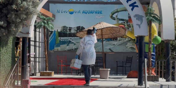 Aquaparkta feci olay: 16 yaşındaki görevli 10 metreden düştü