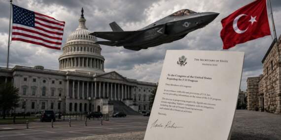 ABD’den Kongre’ye F-35 mektubu: Türkiye şartları karşılamadı, Hamas finansmanı “endişe kaynağı”