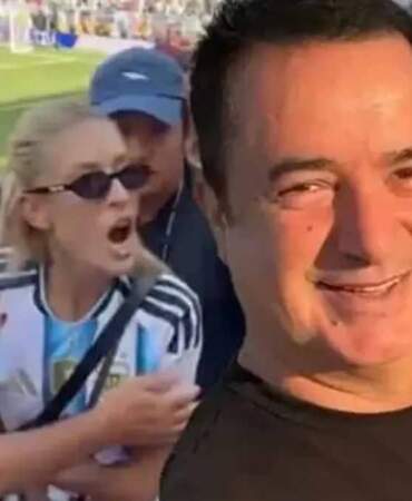 Acun Ilıcalı’nın eşi Çağla Ilıcalı tribünde taraftarlarla birbirine girdi: Otur uyarısı gerginlik çıkardı!