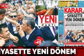 Siyasette yeni dönem