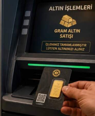 Bankalardan yeni dönem: ATM’den altın alınabilecek