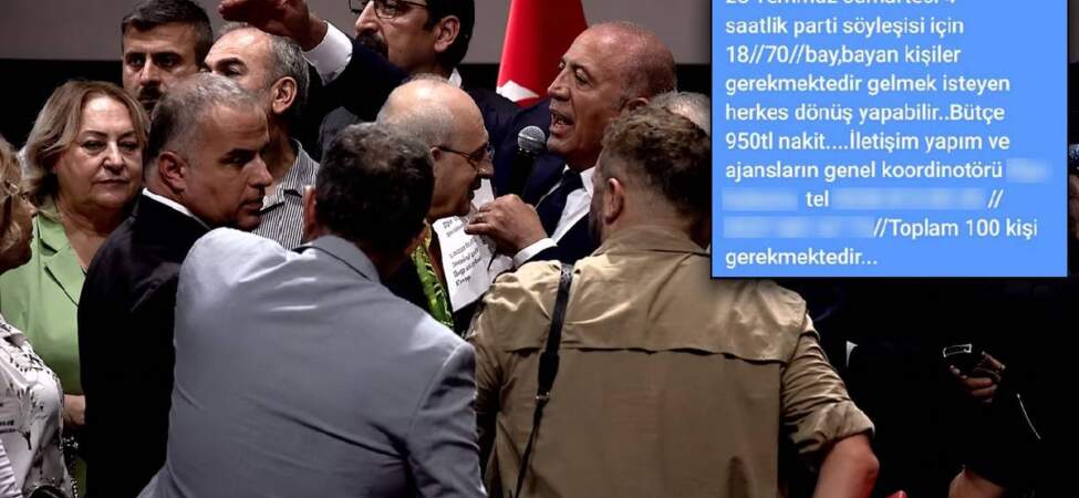 Kılıçdaroğlu’nun rozet töreninde “paralı figüran” iddiası: Kişi başı 950 TL