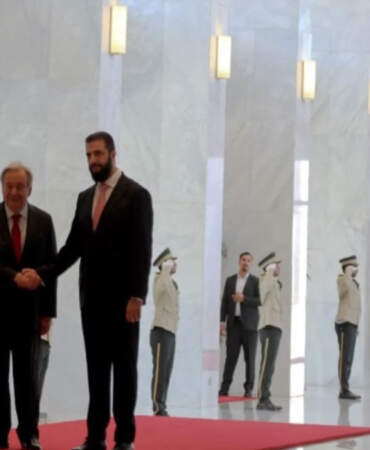 BM Genel Sekreteri Guterres 17 yıl aradan sonra Suriye’de