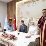 Yuva kuracak gençlere kolaylık: 4 bin çift ücretsiz evlendi