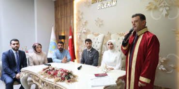 Yuva kuracak gençlere kolaylık: 4 bin çift ücretsiz evlendi