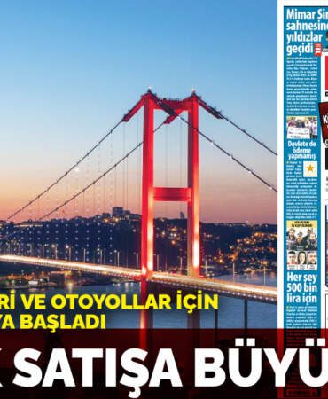 Boğaz köprüleri ve otoyollar için talipler çıkmaya başladı: Büyük satışa büyük ilgi